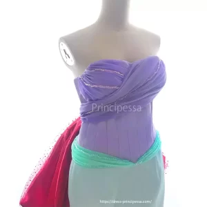 アリエルをイメージしたドレス
