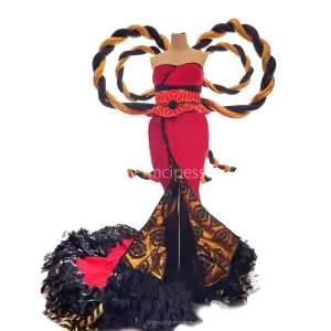 日本の歌舞伎をイメージしたミスコン世界大会用衣装